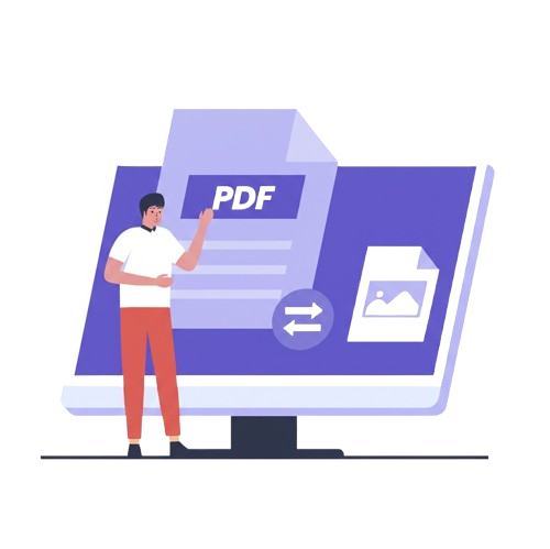 PDF Compressor Illustration